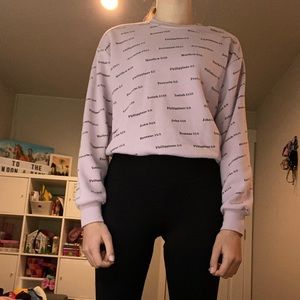 Women’s Urban Nation Bible Verse Drawstring Sweatshirt